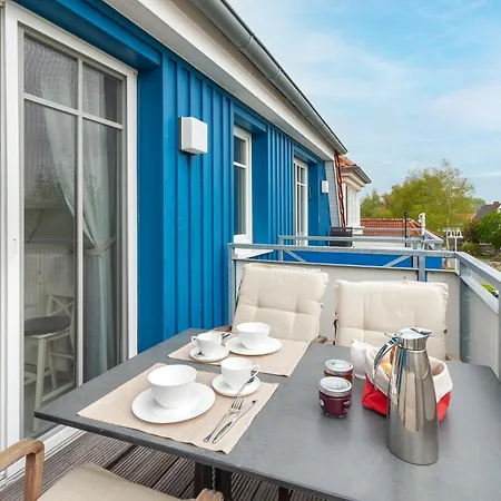 Am Horizont No 1 Fuer 2-4 Pers, 2 Schlafz, Babybett, Suedbalkon, Kostenloser Parkplatz, 500 Meter Zum * Zingst